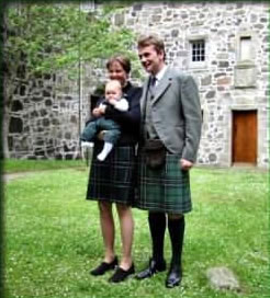 Fergus and parents